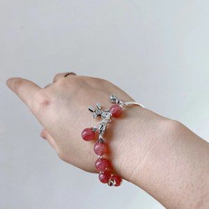 Immediatelyrichflowerbraceletfemalesterlingsilver